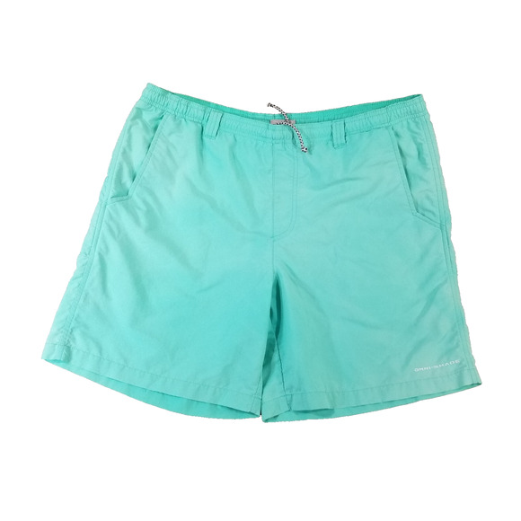 Columbia Other - Columbia PFG swim shorts men's medium teal green nylon Outdoor fishing